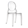 Chaise Médaillon Elisabeth PLEXI transparante
