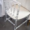 Location chaise Napoléon plexi transparente