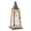 Lanterne en bois 1900- T1 H72cm