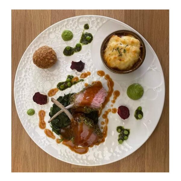 Location assiette plate LUNAIRE -D30cm