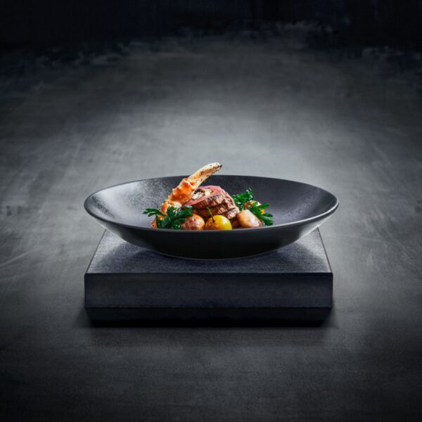 Location assiette creuse KARBON