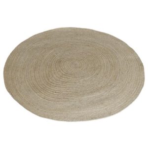 Location tapis rond de jute classique D 120 cm