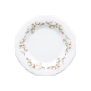 Assiette plate Rétro bord fleurs ROSALIE D27.5cm