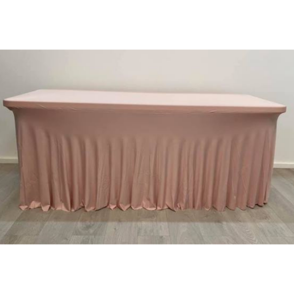 Location juponnage lycra -Vieux rose/Nude