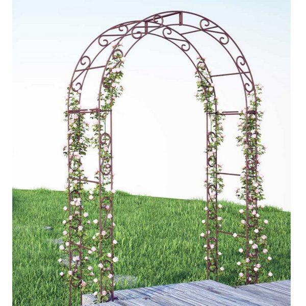 Location arche arrondie en fer forgé