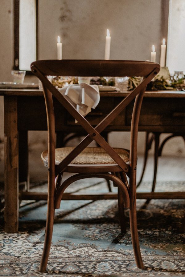 Location chaise bistrot en bois Rémy