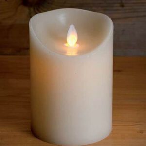 Bougie led en cire -H10cm