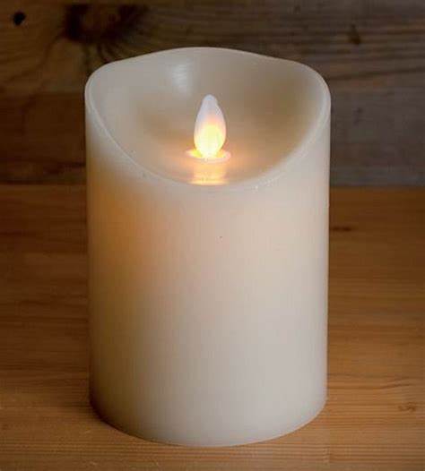 Bougie led en cire -H10cm