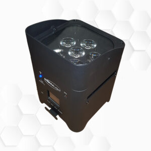 Location projecteur leds sur batterie 6 x 15 W