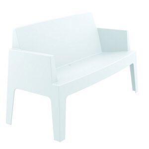 Location canapé lounge Box - Blanc