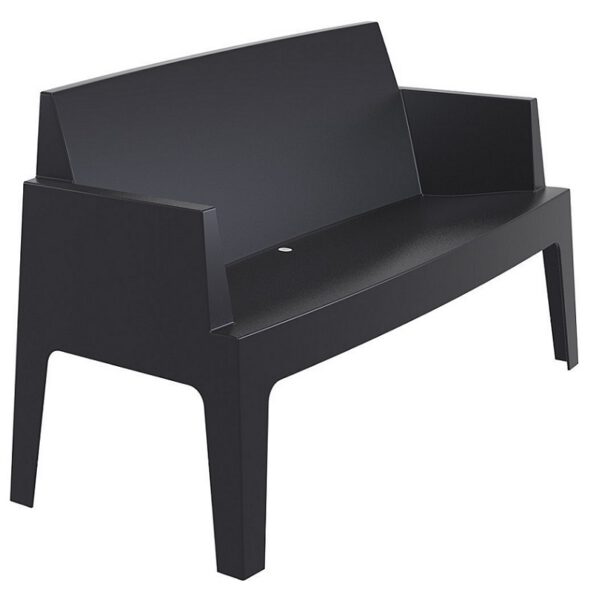 Location canapé lounge Box - Noir