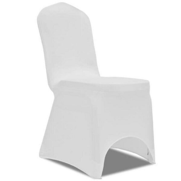 Housse de chaise Lycra - Blanc
