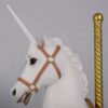 Location Cheval de carrousel licorne rose