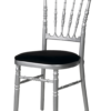 Location chaise napoléon argentée