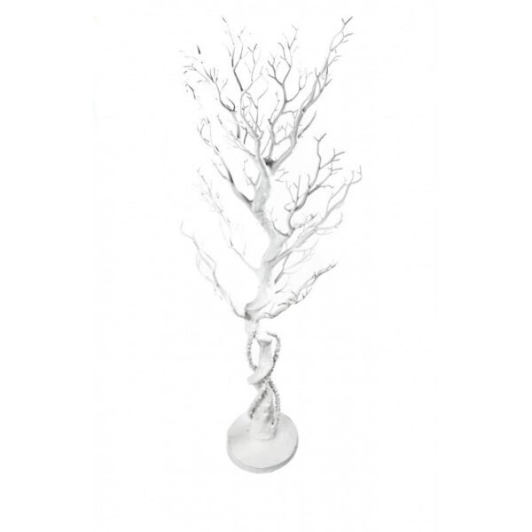 Location arbre blanc artificiel H75cm