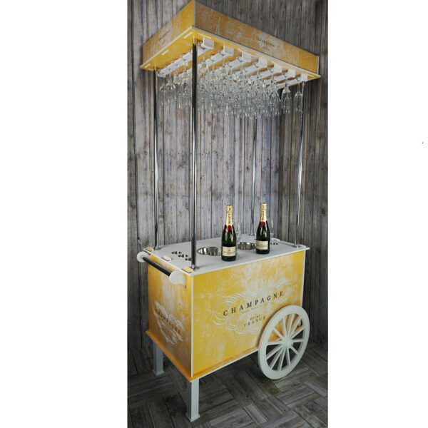 Location chariot à champagne