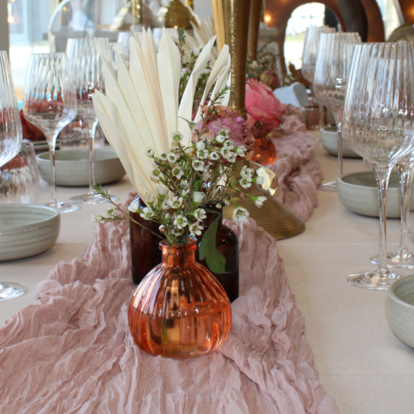 Vase ROMY verre orange