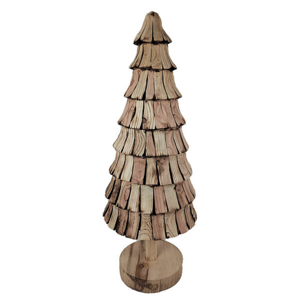 Sapin en bois écorce Pinpin H 160 cm