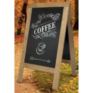 Location panneau ardoise en bois (1 m 30 x 72 cm x 72 cm)