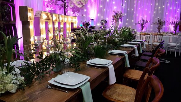 Location grand LOVE en bois lumineux