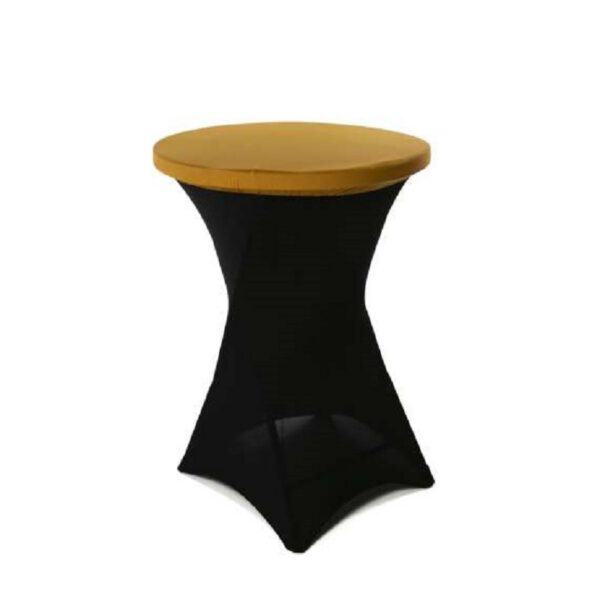 Location topper en lycra - Or