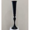 Location vase tulipe noir H 78 cm