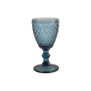 Location verre sur pied DIAMOND - Blue