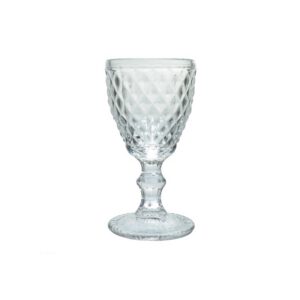 Location verre sur pied DIAMOND - Transparent