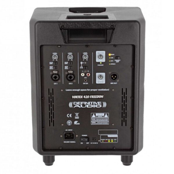 Location colonne de son sur batterie