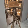 Pupitre en bois blanc- BOHO (design carré)