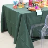 Nappe rectangle en tissus- 150*300cm -VERT FORET