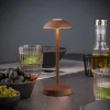 Lampe led à poser ALVA rouillée (H22.5cm) Lampe led à poser ALVA rouillée (H22.5cm)