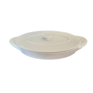 Plat ovale blanc -Gamme Fusion