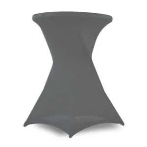 Housse mange-debout lycra -D80cm -GRIS FER