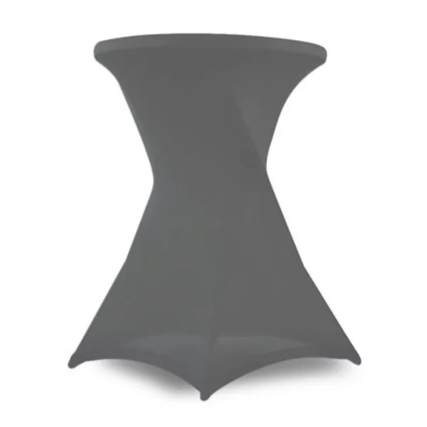 Housse mange-debout lycra -D80cm -GRIS FER