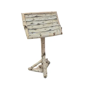 Pupitre en bois blanc- BOHO (design carré)
