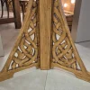Pupitre en bois blanc- BOHO (design carré)