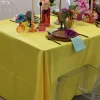 Nappe rectangle en tissus 300*180cm -JAUNE