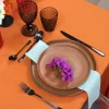 Nappe rectangle en tissus 300*180cm -ORANGE Nappe rectangle en tissus 300*180cm -ORANGE