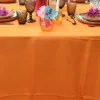 Nappe rectangle en tissus 300*180cm -ORANGE Nappe rectangle en tissus 300*180cm -ORANGE