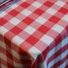 Nappe rectangle en tissus- 175*280cm -VICHY ROUGE Nappe rectangle en tissus- 175*280cm -VICHY ROUGE