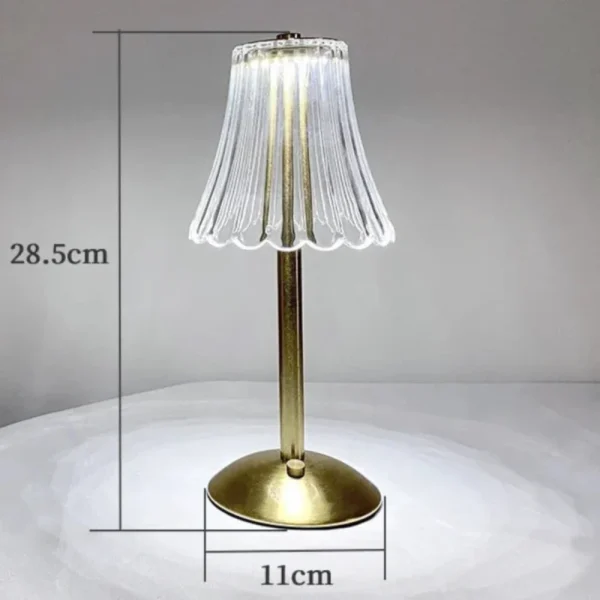 Lampe led à poser VINTAGE - Tulipe