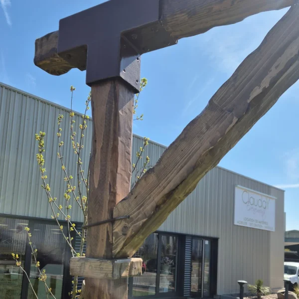 Arche rectangulaire en bois -ALSACIEN (H2m25*L2m48)