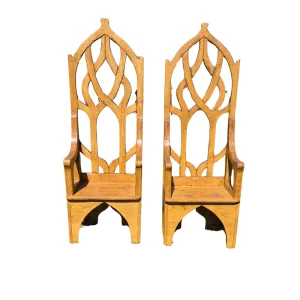 Trône elfique en bois "ELFY"