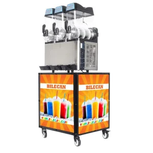 Machine à granita 3 bacs de 12l (avec chariot)