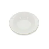 Assiette plate rétro bords dorés -LOUISE D27.5cm