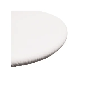 Molleton rond D200cm -Blanc
