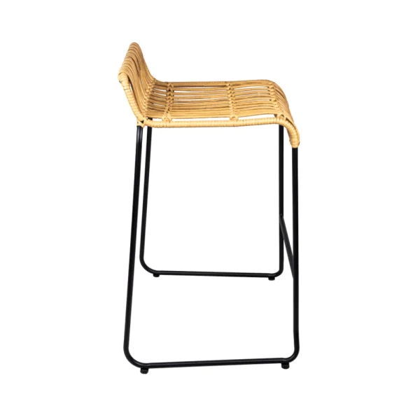 Tabouret BALI assise en rotin 2