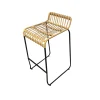 Tabouret BALI assise en rotin