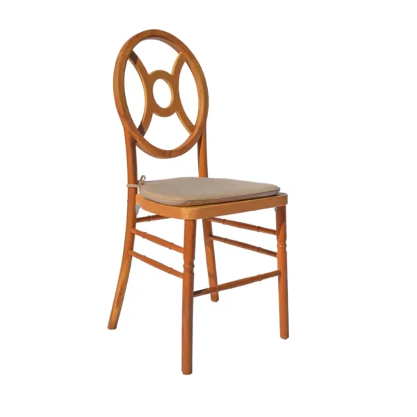 Chaise Médaillon en bois WENDY 8